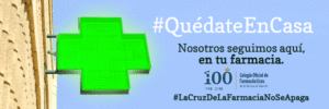 la cruz de la farmacia no se apaga